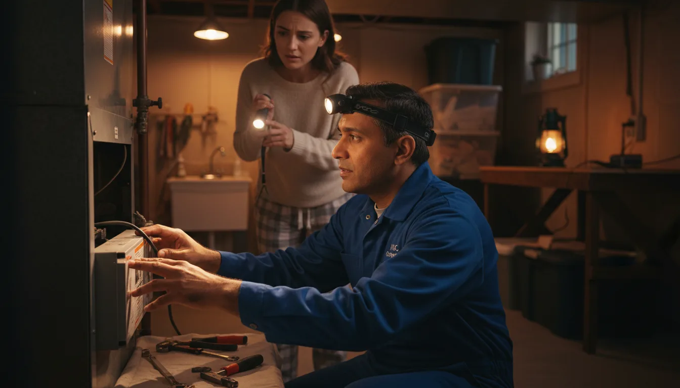 Emergency HVAC Repair in Brook Park, MN near me · HVAC